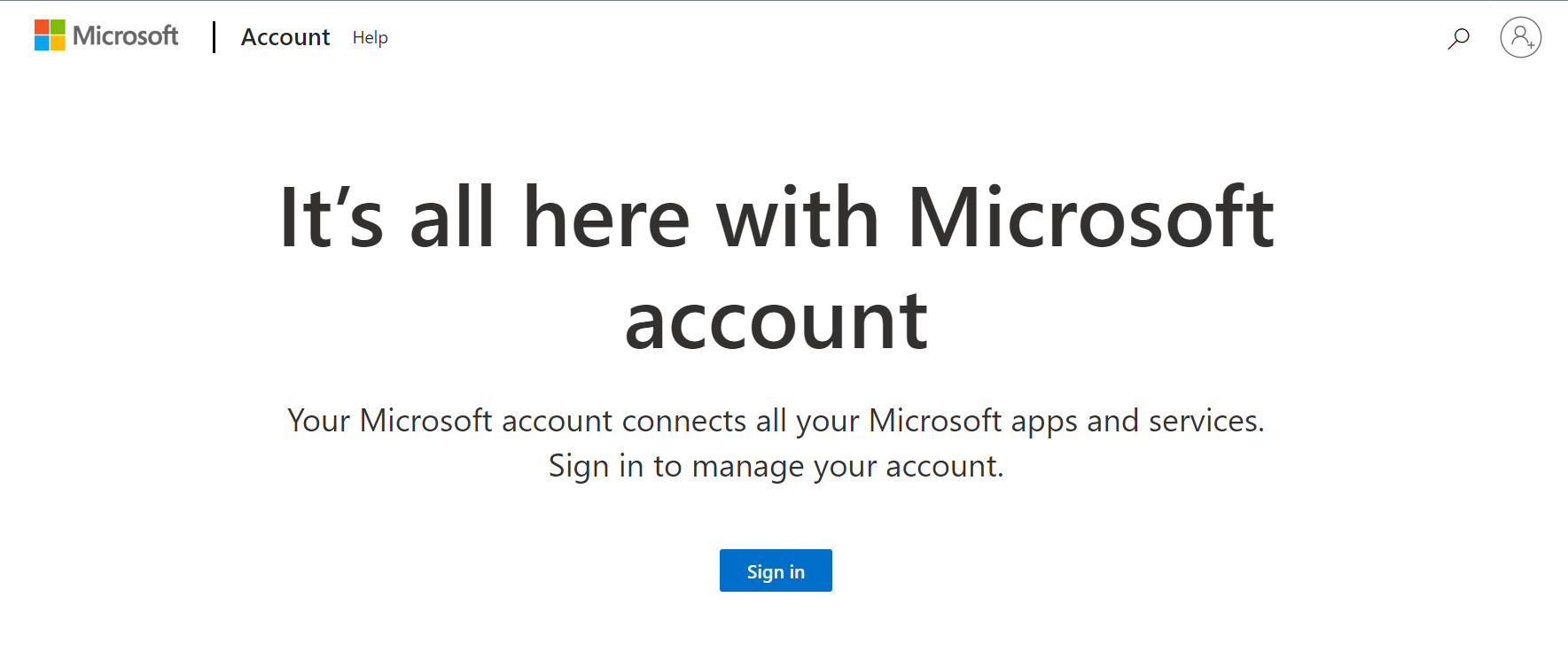How to create a Microsoft Account