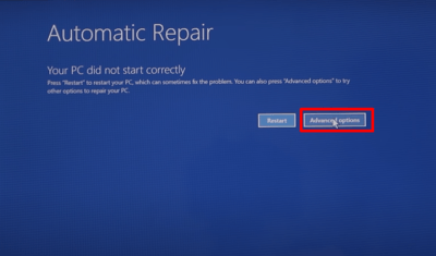 Automatic repair